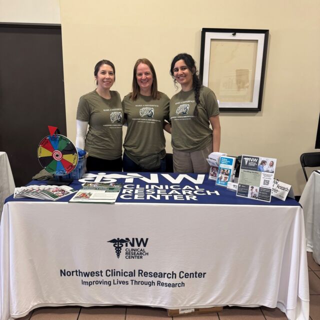 Come meet our team at the Snohomish County Senior Resource Expo today from 10 AM - 2 PM! We're here at the Everett Mall to chat about clinical research opportunities and answer any questions. Stop by and say hello!